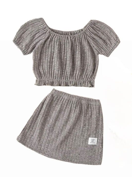 Gray’s Skirt Set