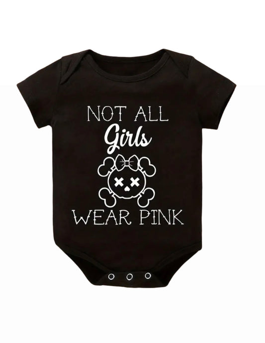 “Not All Girls Wear Pink” Onesie